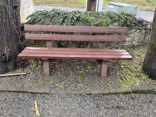 Banc Absinthe Coloris Marron sur site